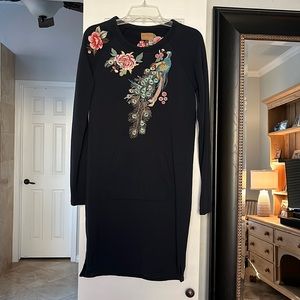 Driftwood XS navy sweatshirt dress